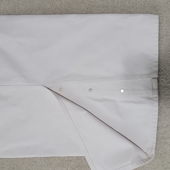 Triarchy button down denim midi skirt Sz 25 NWT - Picture 8 of 9